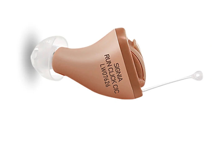 Signia RUN CIC Completely-in-Canal Digital Hearing Aid – Invisible, Discreet, Powerful & Comfortable | Engineered, For Moderate to Severe Hearing Loss