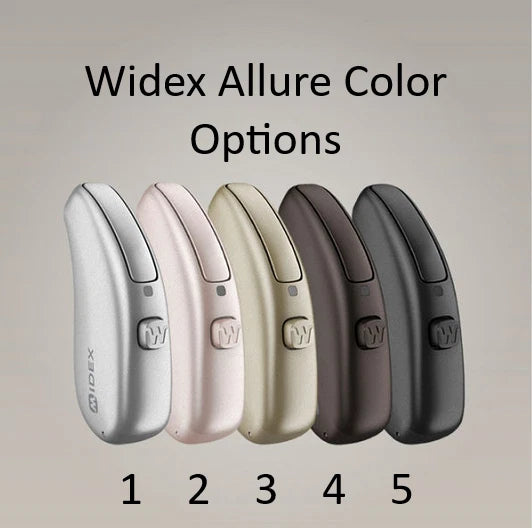 Widex Allure 330 R D Hearing Aids (Pair L & R) β Rechargeable, Bluetooth, Digital Noise Reduction