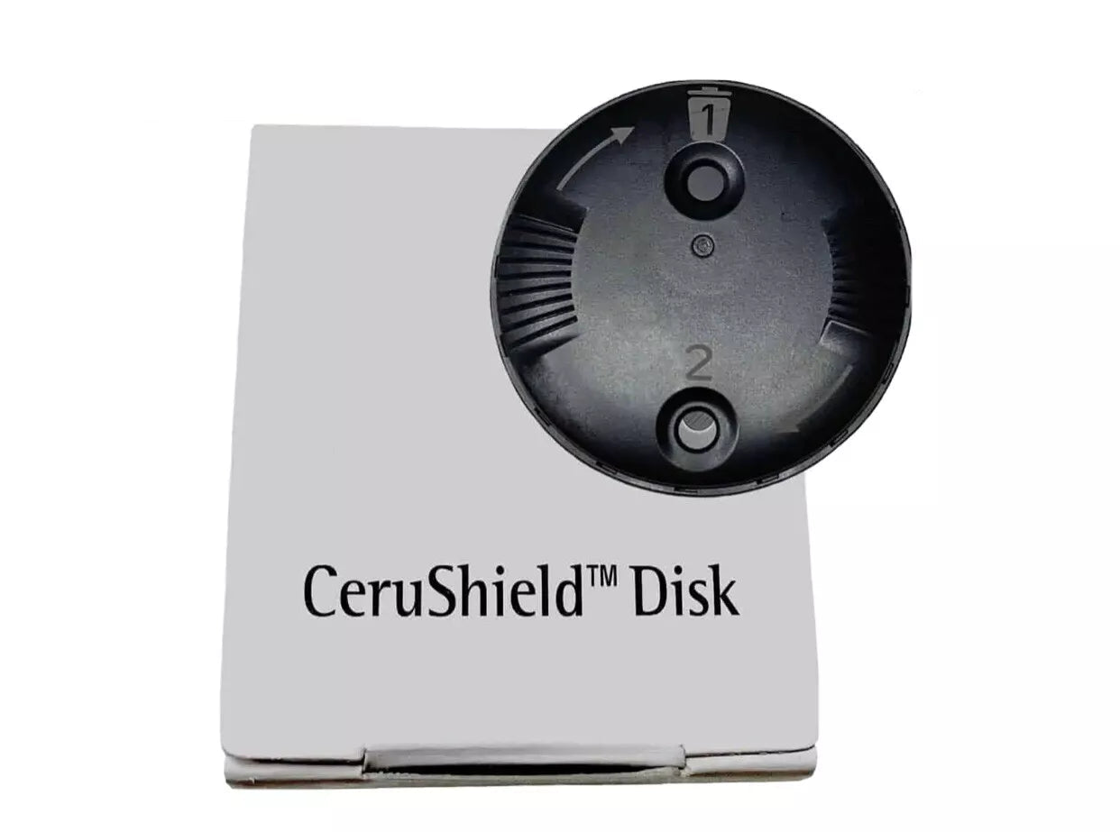 Phonak CeruShield Disk Wax Guard for Hearing Aids – Compatible with Marvel, Paradise & Lumity Models – Black