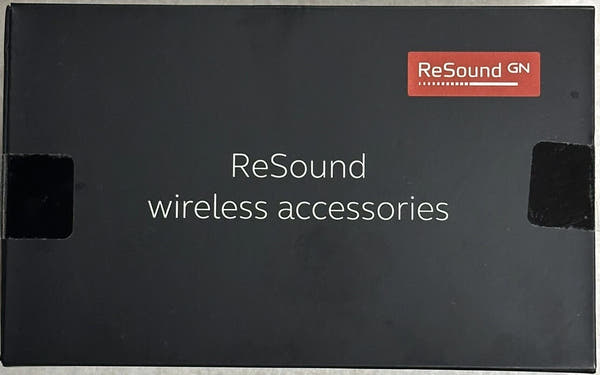GN ReSound Multi Mic Wireless Microphone – Compatible with ReSound & Jabra Hearing Aids, Rechargeable – Black