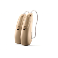 Phonak Audéo Lumity L90 Mild to Profound Loss Hearing Aids (Pair L & R) – Rechargeable with Charger, Water and Sweat Proof, Bluetooth, Health Tracking Fast and Free Ship