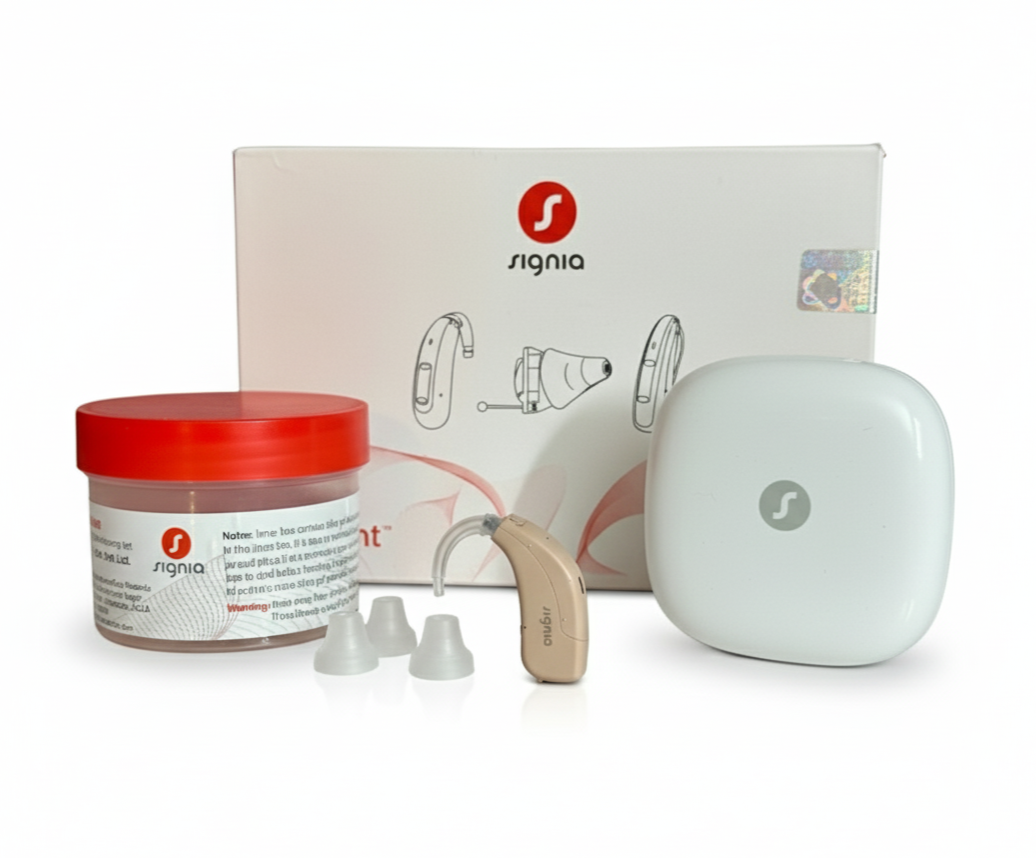 Signia FAST P Behind-the-Ear Digital Hearing Aid – Instant Fit, Easy Control & Natural Sound