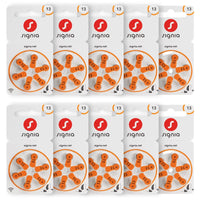 Siemens Signia Size 13 Hearing Aid Batteries – Zinc-Air, Mercury-Free (120 Cells)