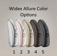 Widex Allure 440 R D Hearing Aids (Pair L & R) – Rechargeable, Bluetooth, Digital Noise Reduction