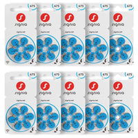Siemens Signia Size 675 Hearing Aid Batteries – Zinc-Air, Mercury-Free