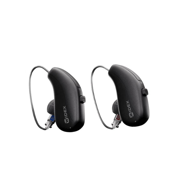 Widex Allure 330 R D Hearing Aids (Pair L & R) – Rechargeable, Bluetooth, Digital Noise Reduction