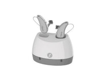 Pure Charge & Go 3AX+ Bluetooth Rechargeable Hearing Aids (Pair L & R) with Charger – Beige, 3-Year Warranty